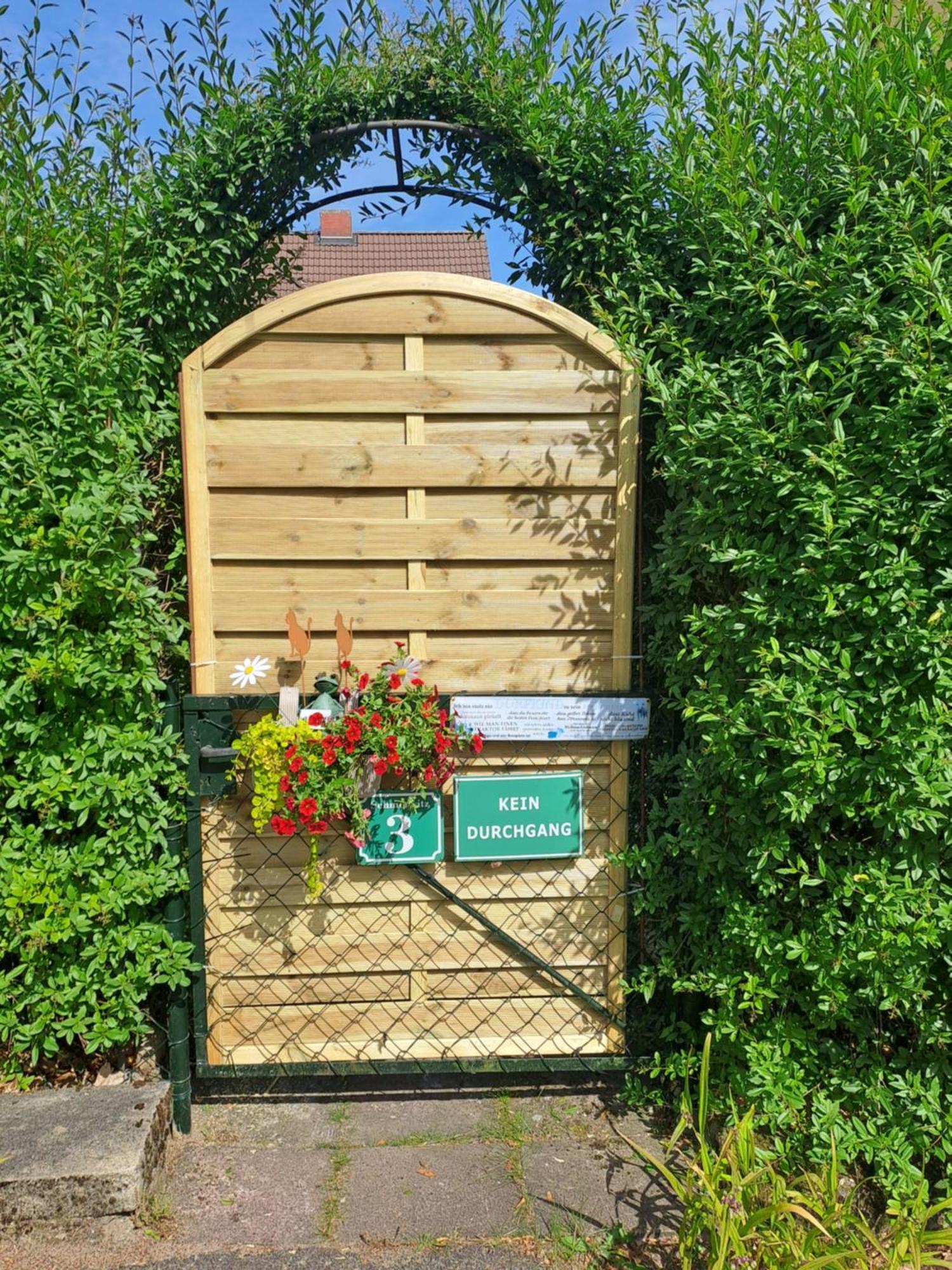 Unterkunft Mohr Wiesenburg Exteriör bild