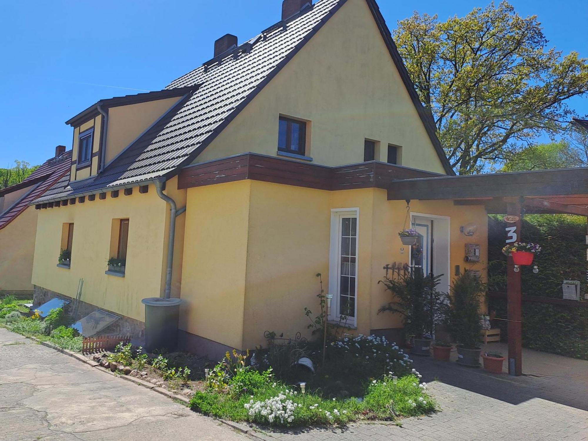 Unterkunft Mohr Wiesenburg Exteriör bild