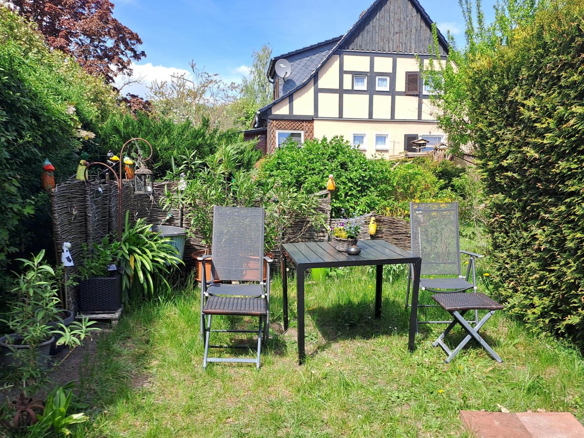 Unterkunft Mohr Wiesenburg Exteriör bild